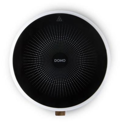Plaque a induction - DOMO - DO30112IP - 2000 W - 1 foyer - Design rond blanc