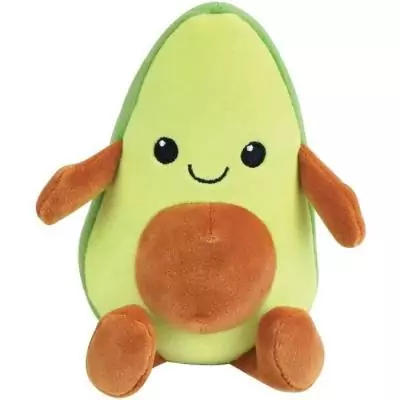 Cagette de 6 peluches fruits et légumes douces Cagette de 6 peluches fruits et légumes douces