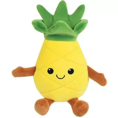 Cagette de 6 peluches fruits et légumes douces Cagette de 6 peluches fruits et légumes douces