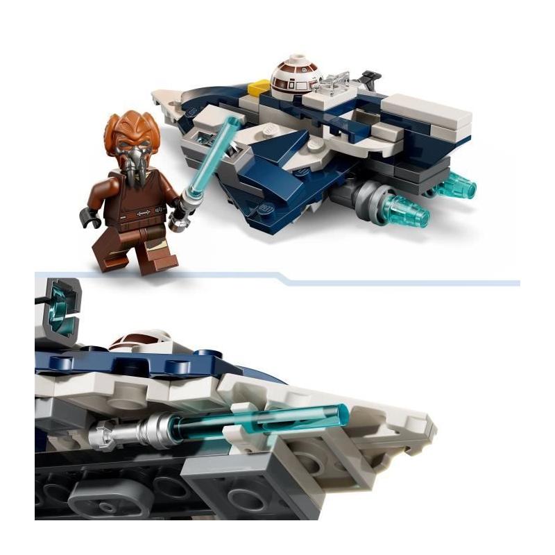 LEGO Star Wars : The Clone Wars 75400 Microfighter Chasseur Jedi de Plo Koon - Jeu 6 ans
