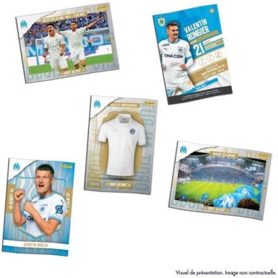 Coffret collector Panini 125 ans OM - 50 cartes glamours