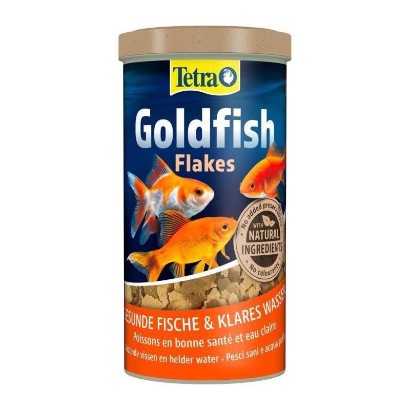 Aliment complet en flocons Tetra Goldfish pour poissons rouges - 1 L