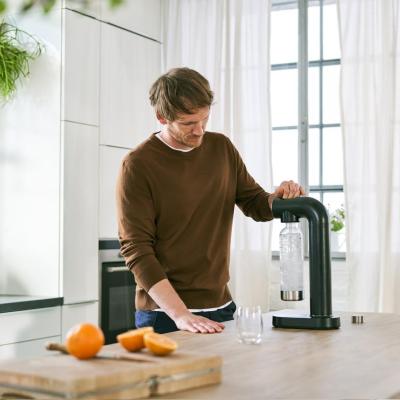 Brita sodaONE Noir, Argent