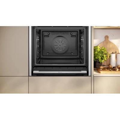 Neff B64CS71N0 four 71 L Noir, Acier inoxydable