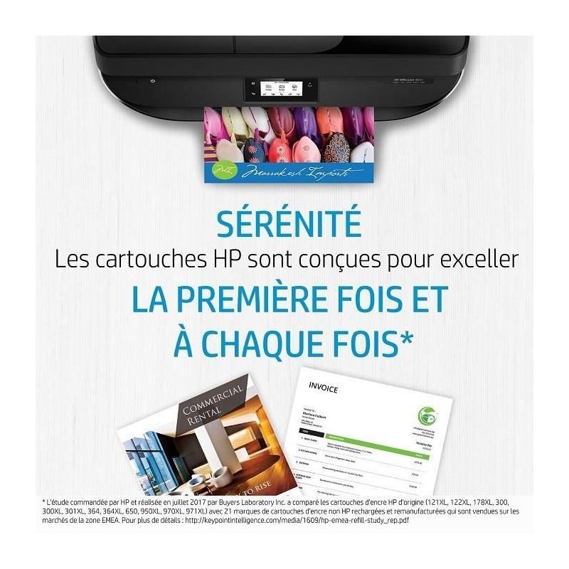 Cartouche d'encre noire HP 970 authentique pour HP Officejet Pro - CARTOUCHE IMPRIMANTE