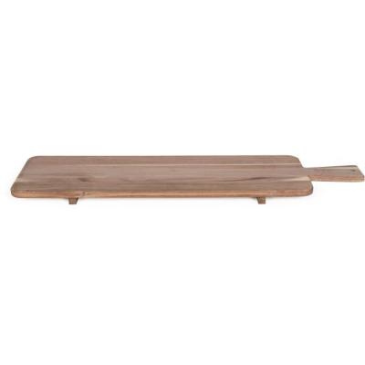 Planche apéritive Maxi LIVOO en bois acacia FSC - 75 x 19,5 cm
