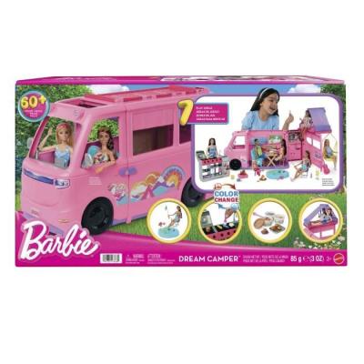 Barbie - Camping-Car de Rêve avec 60+ Accessoires