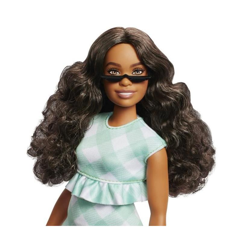 Barbie Fashionistas: Poupée en Robe Vert Menthe - Look d'enfer ?