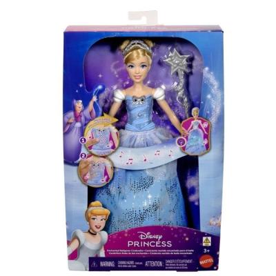 Poupée Cendrillon et sa Robe Enchantée - Disney Princess - JBF94