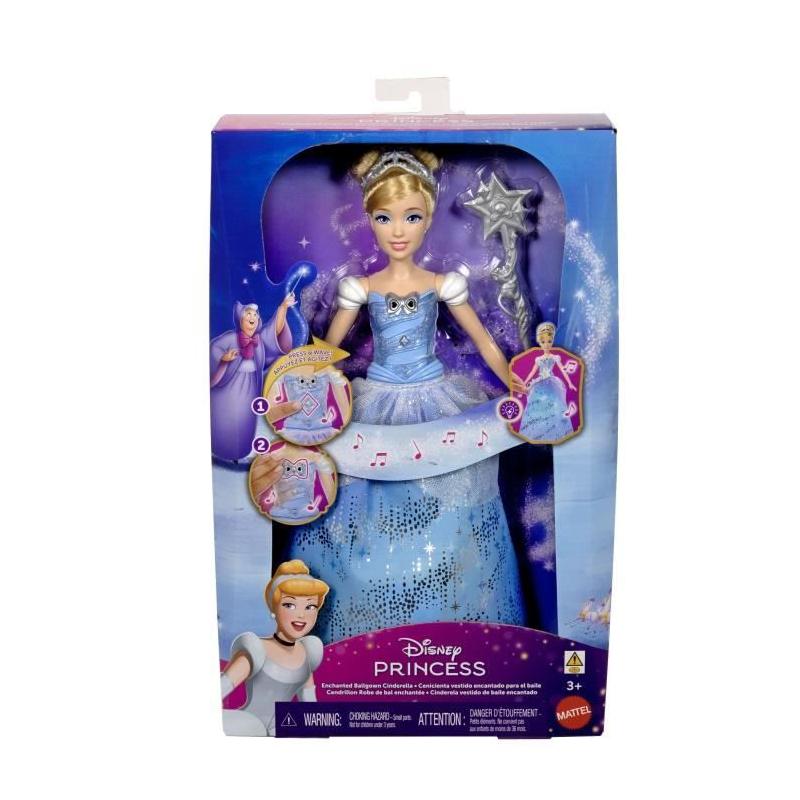 Poupée Cendrillon et sa Robe Enchantée - Disney Princess - JBF94