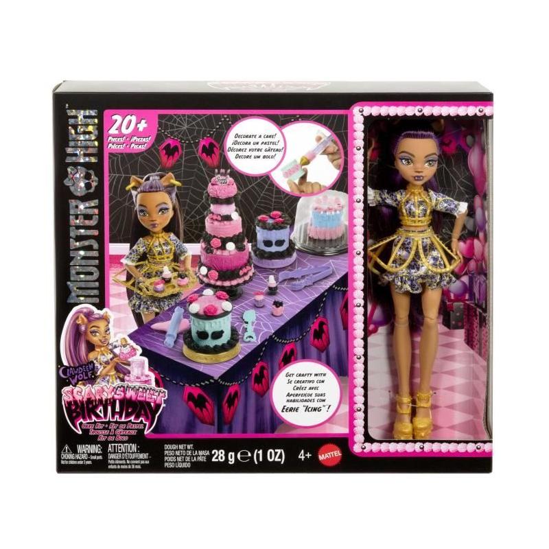 Kit Gâteau d'Anniversaire Clawdeen Wolf Monster High - Pour une fête monstrueusement parfaite!