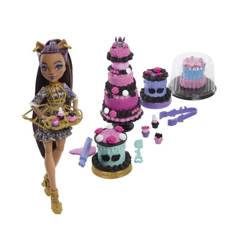 Kit Gâteau d'Anniversaire Clawdeen Wolf Monster High - Pour une fête monstrueusement parfaite!