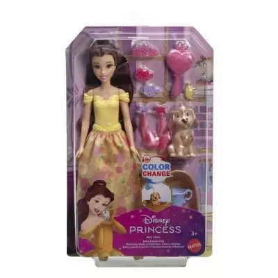 Coffret Princesse Belle et son chien à toiletter - Avec baignoire
