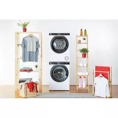 Hoover H-DRY 500 NDPEH10A2TCBEXSS sèche-linge Pose libre Charge avant 10 kg Blanc