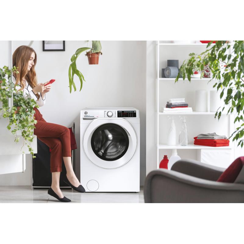 Hoover H-WASH 500 HW 28AM 1-S machine à laver Charge avant 8 kg 1200 tr min Blanc