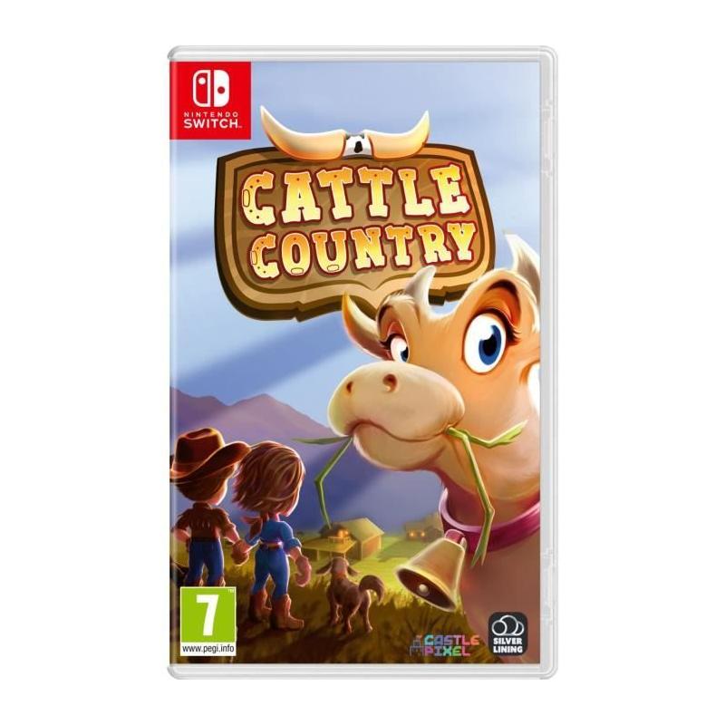 Jeu Nintendo Switch: Cattle Country - Explorez la campagne!