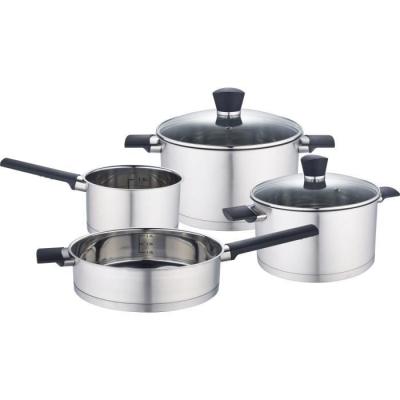 Ensemble de cuisine induction 6 pièces Baumalu - Acier inoxydable