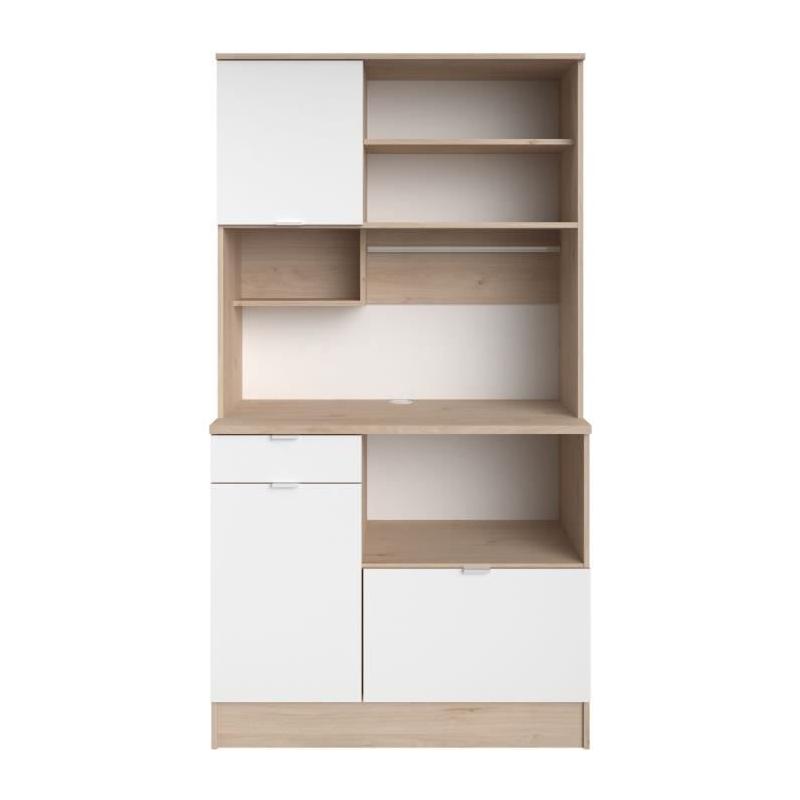 Buffet de cuisine BECOOL - Chene/Blanc - PARISOT