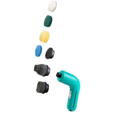 Brosse de nettoyage rotative sans fil DOMO 3,7V - Bleu