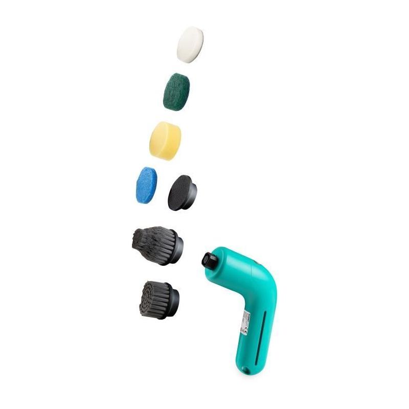 Brosse de nettoyage rotative sans fil DOMO 3,7V - Bleu