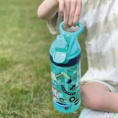 Ensemble de 2 gourdes NUBY Super Quench - 540 ml - Bleu