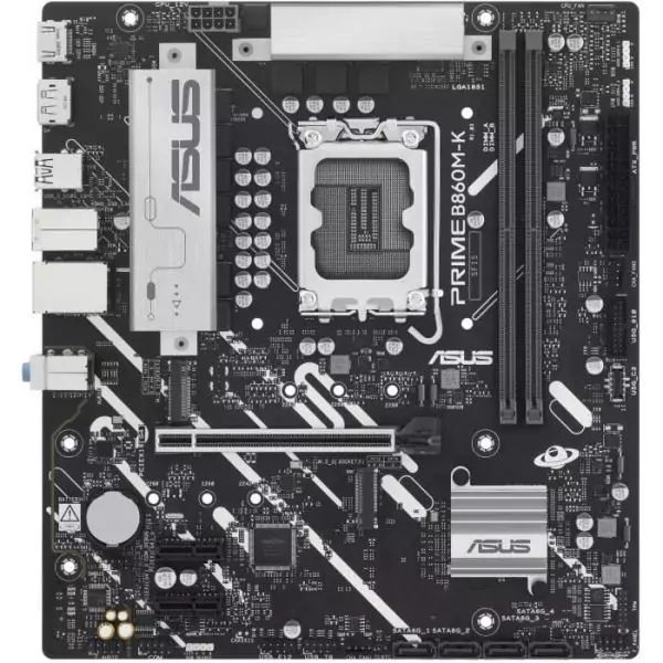 Carte mere - ASUS - PRIME B860M-K - Intel B860 LGA 1851 (Socket V1) micro ATX