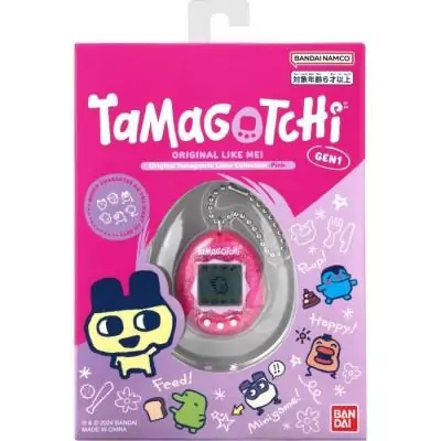 Tamagotchi Original BANDAI 46007 - Collection Couleur - Rose Tamagotchi Original BANDAI 46007 - Collection Couleur - Rose
