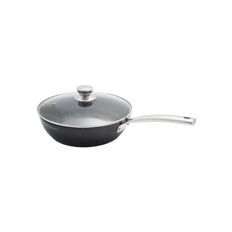 Ensemble Batterie de Cuisine Induction Baumalu 4 pièces - Noir