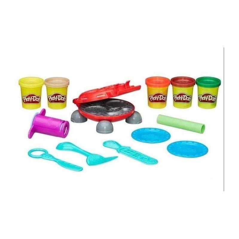 Créez des burgers amusants avec le set Play-Doh Burger Party !