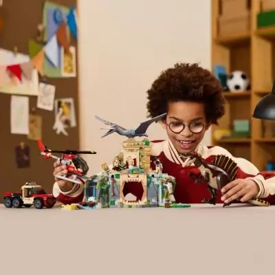 Jeu de construction LEGO Jurassic World: Mission aérienne avec Spinosaure et Quetzalcoatlus Jeu de construction LEGO Jurassic World: Mission aérienne avec Spinosaure et Quetzalcoatlus