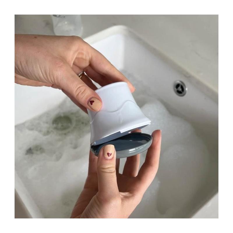 Brosse de Nettoyage - NUBY - Pour Biberon et Tétine 2 en 1 avec Support Hygiénique