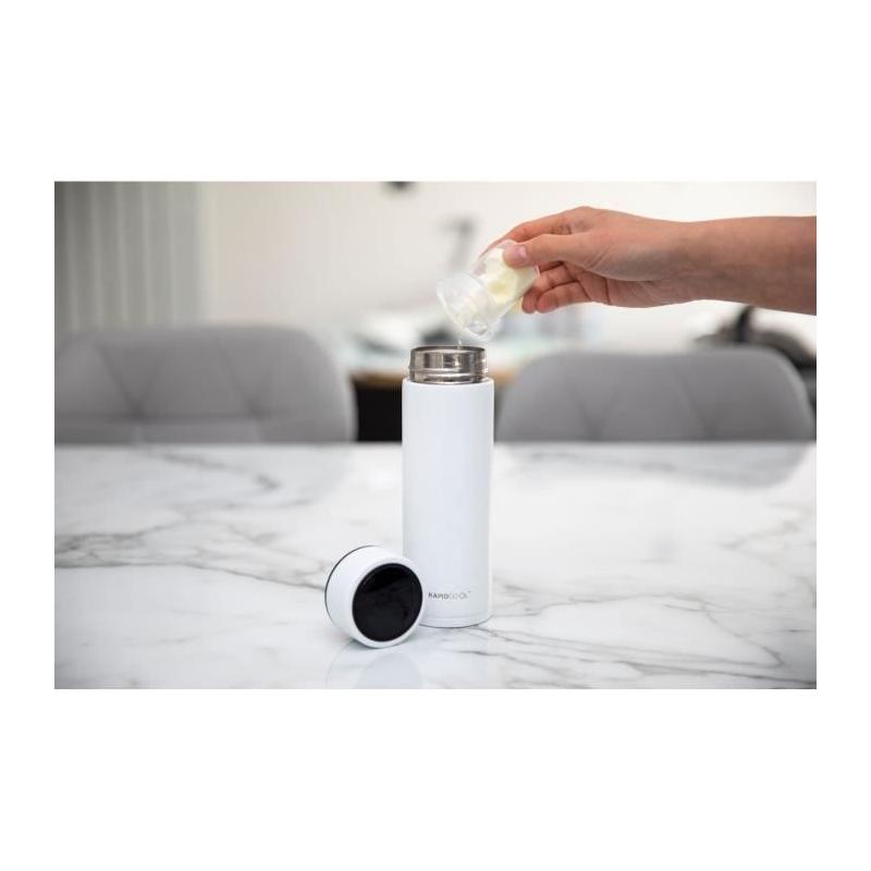 Préparation biberons - NUBY - RapidCool™ - Pret en 2 min - Blanc