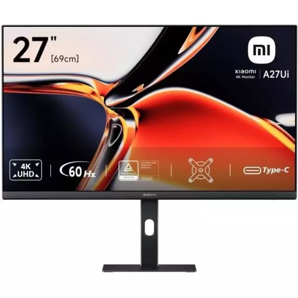 Ecran PC - XIAOMI - 4K A27Ui - 27 - 4K UHD - Dalle IPS - 60Hz - 6ms - Ajustable en hauteur