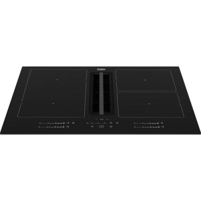 Beko Table de cuisson induction aspirante 60cm 4 feux 7400w - HIXI64700UF1