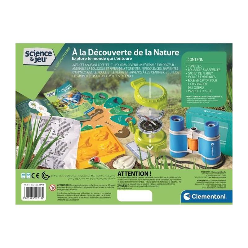 Explorez la nature avec CLEMENTONI - animaux et insectes