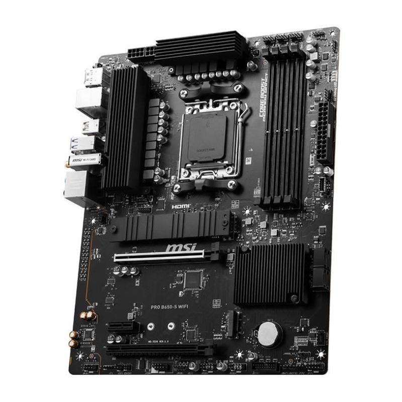 Carte mere - MSI - PRO B650-S WIFIEmplacement AM5 ATX
