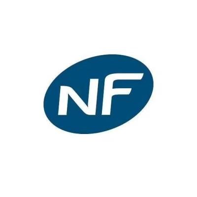 Kit mécanisme de chasse d'eau a bouton poussoir - ROUSSEAU - Certifié NF - Réglable - Compatible double débit - Finition chr