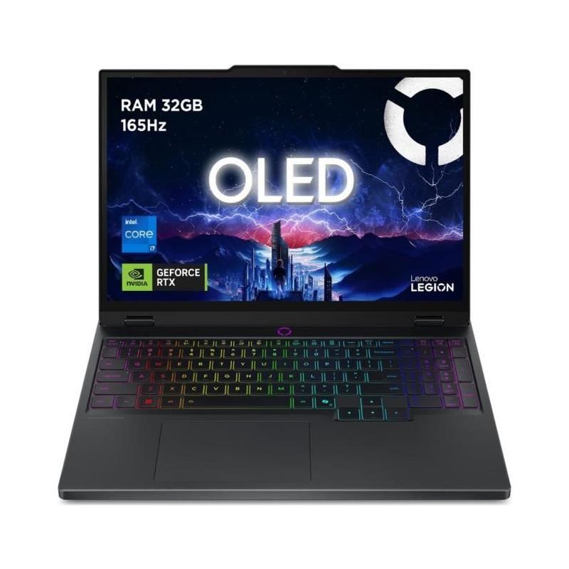PC portable Gamer LENOVO Legion 5 15IRX10 | Sans Windows - 15,1 WQXGA OLED - Core i7-13650HX - RTX 5060 115W - 32 Go - 512 Go