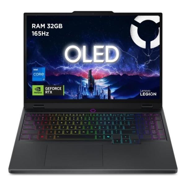 PC portable Gamer LENOVO Legion 5 15IRX10 | Sans Windows - 15,1 WQXGA OLED - Core i7-13650HX - RTX 5060 115W - 32 Go - 512 Go