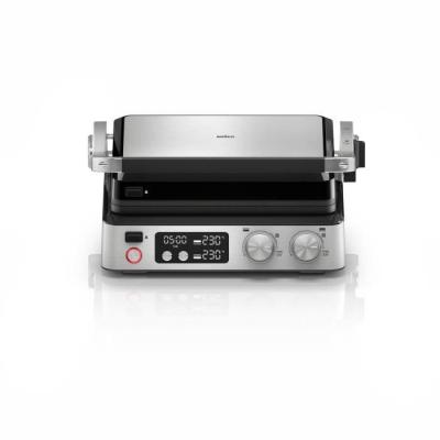 Grill multifonctions - BRAUN - Multi Grill 7 - 2000 W - 3 positions de chauffe - Noir/Acier