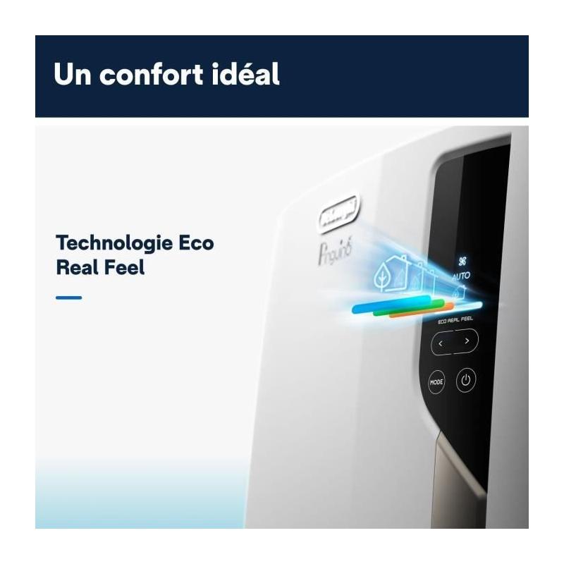 Climatiseur mobile puissant - DELONGHI - PAC EL110 WIFI