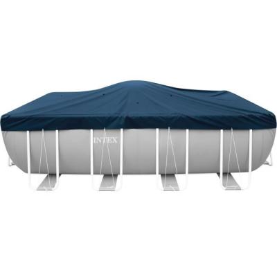 Bâche hiver - INTEX - Piscine Rectangulaire - 4,00m x 2,00m - Protection contre les débris