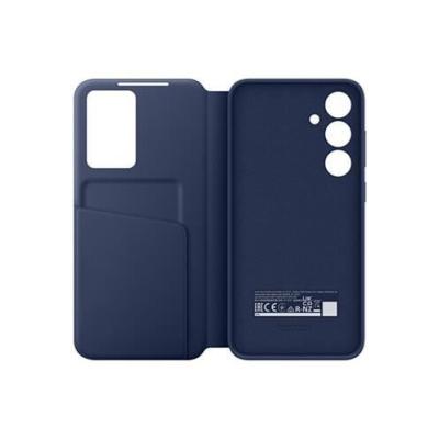 Étui Smart View avec porte-carte Galaxy S24 FE Bleu - Protégez votre téléphone avec style