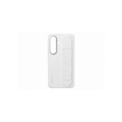 Coque Samsung Galaxy S25 Blanche avec Support et Lanière intégrée