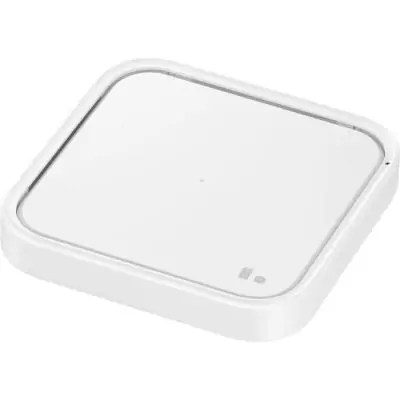 Chargeur sans fil rapide 15W SAMSUNG - Pad Induction - Sans adaptateur secteur - Blanc