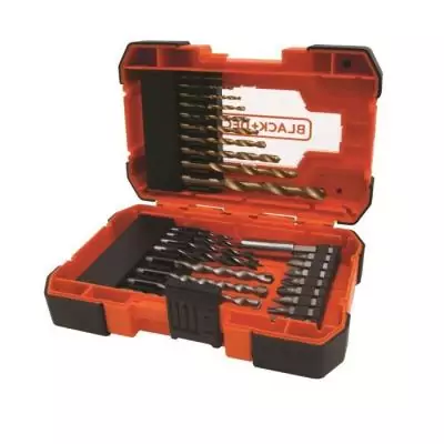 Coffret Vissage Perçage BLACK+DECKER A7235-XJ - 27 Accessoires: Outils de qualité pour bricoler comme un pro!