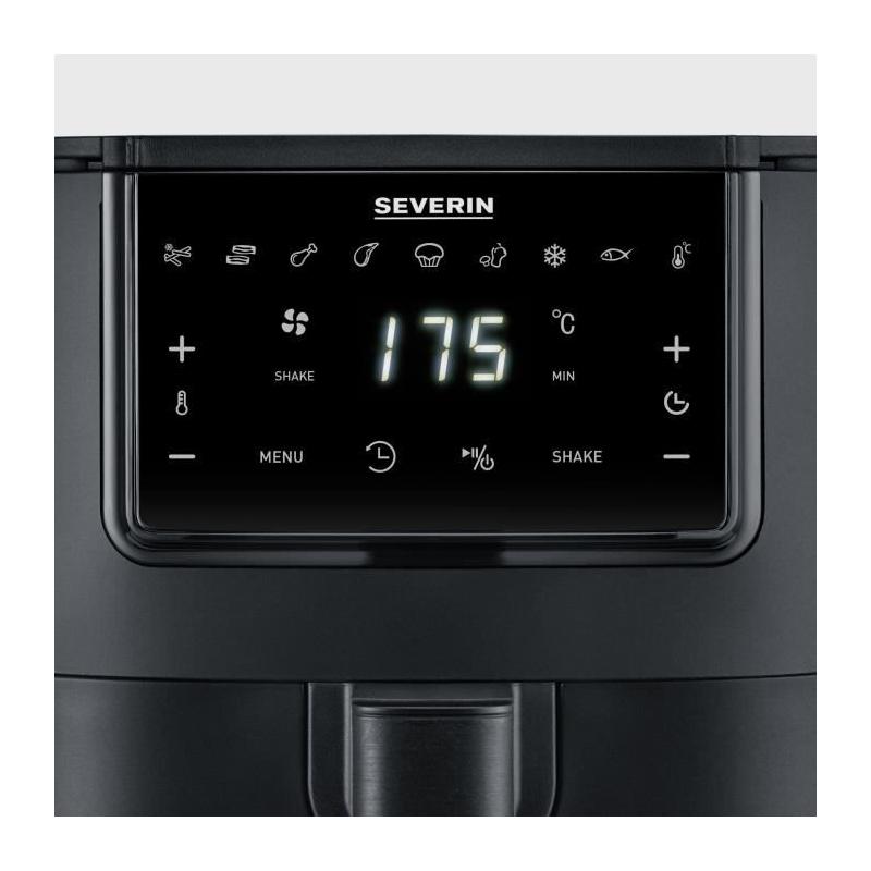 Friteuse sans huile SEVERIN - Airfryer FR2461 - Capacité 4L - 8 programmes - 1300W