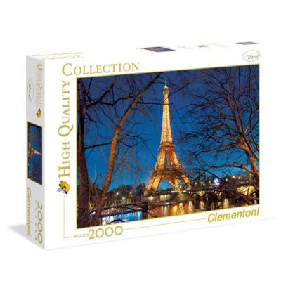 Puzzle 2000 pièces : Tour Eiffel illuminée