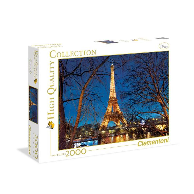 Puzzle 2000 pièces : Tour Eiffel illuminée