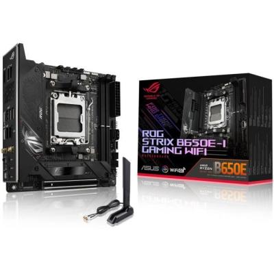 Carte mere - ASUS - ROG STRIX B650E-I GAMING WIFI - AMD B650 - Mini ITX - DDR5 SDRAM